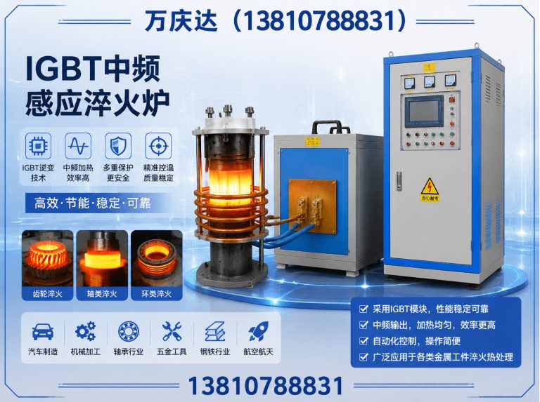 石景山区IGBT中频感应淬火炉展示图